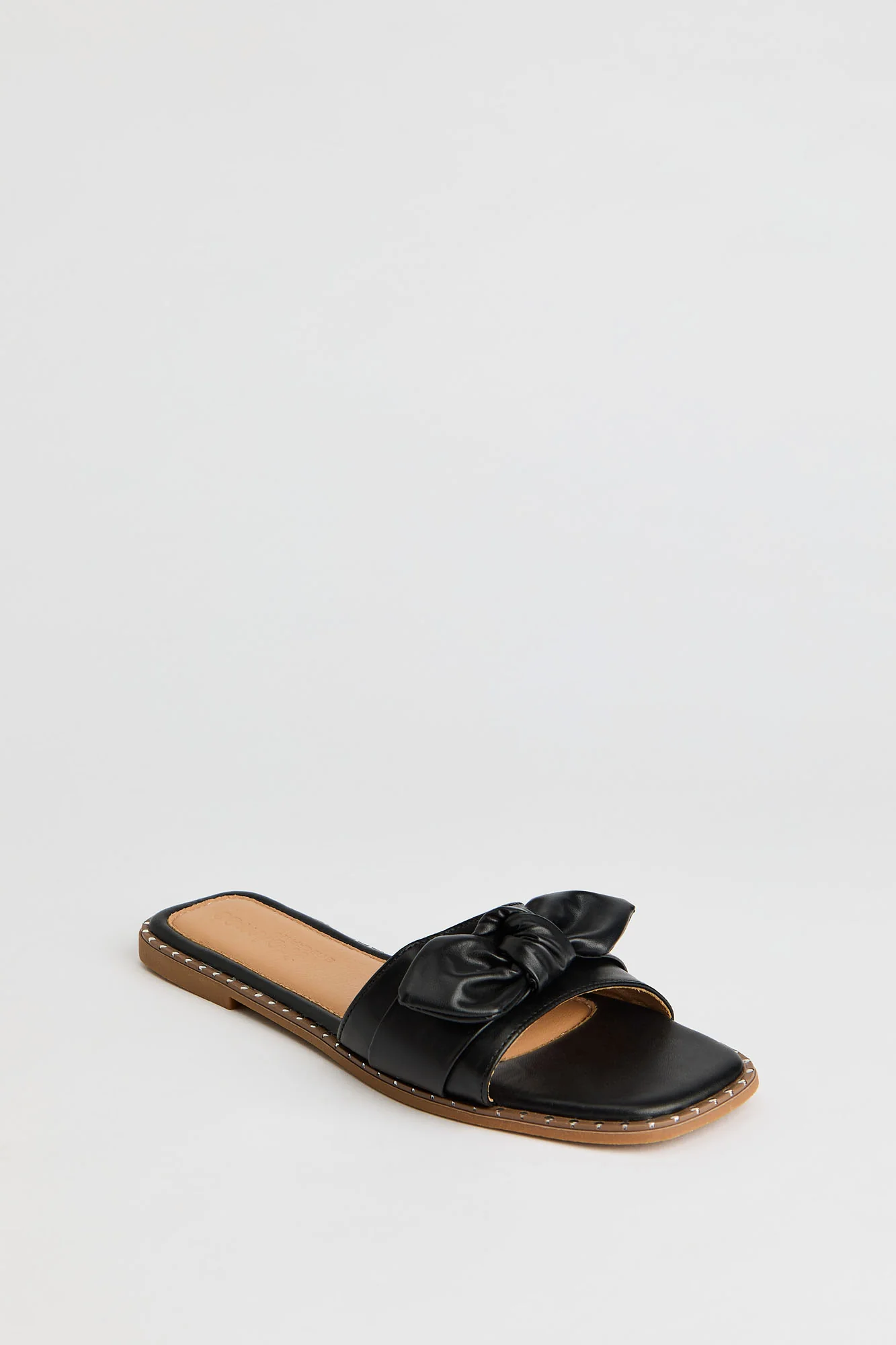 Bow Studded Sandal