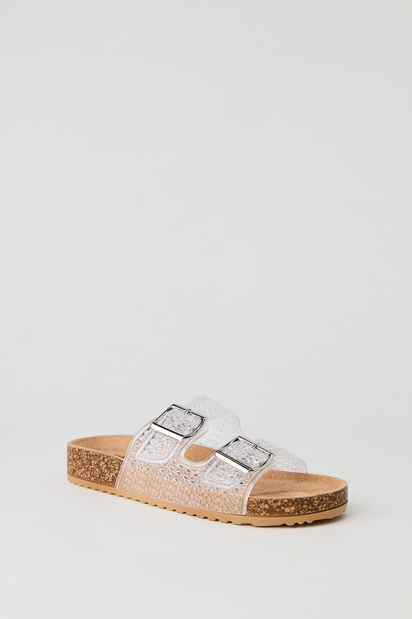 Jelly Double Buckle Sandal