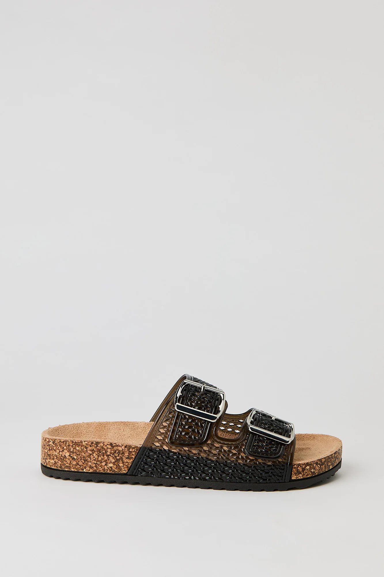 Jelly Double Buckle Sandal