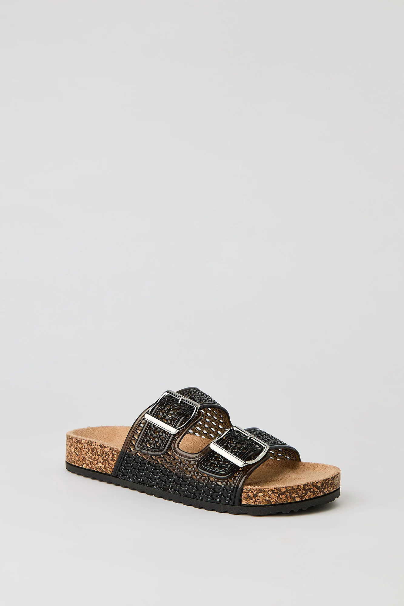 Jelly Double Buckle Sandal