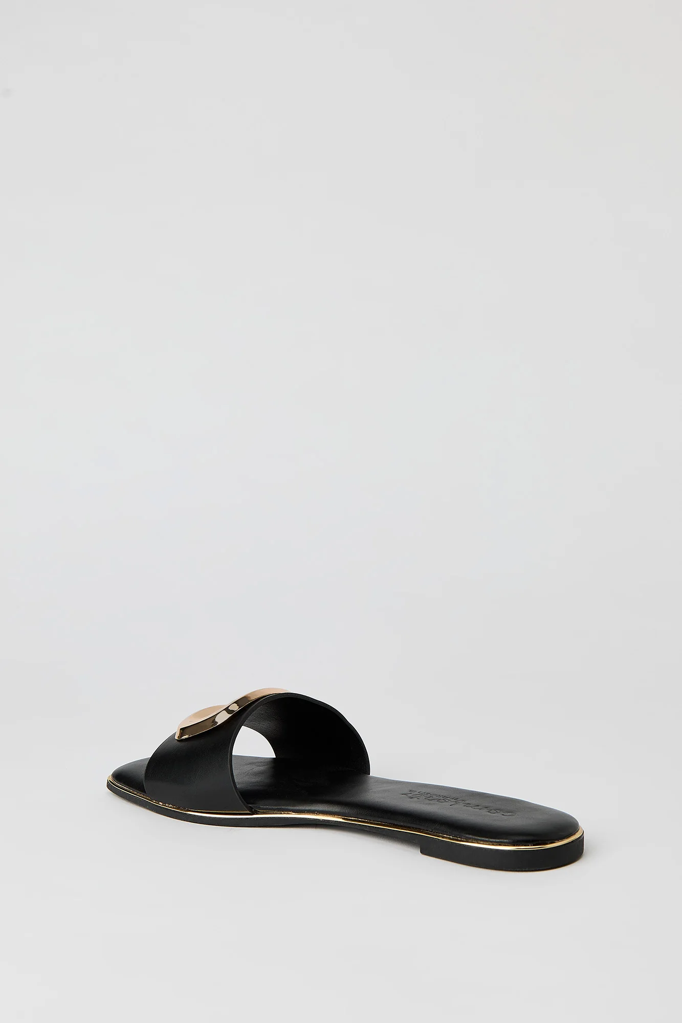 Square Metal Buckle Sandal