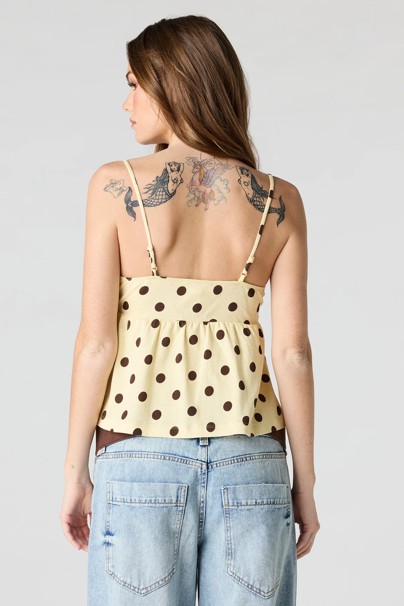 Surplice Babydoll Cami