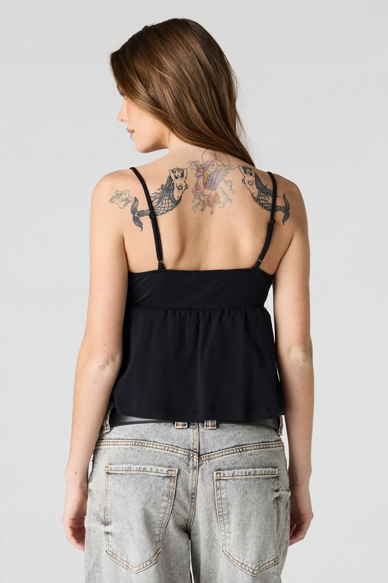 Surplice Babydoll Cami