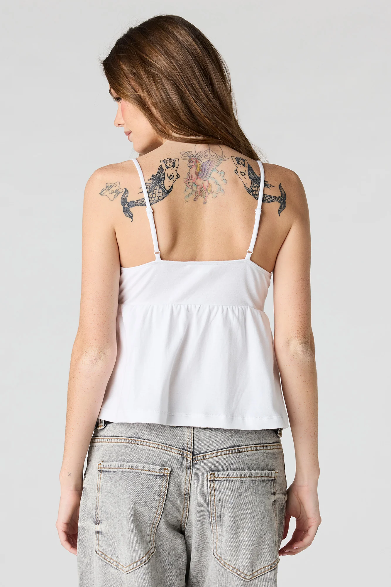 Surplice Babydoll Cami