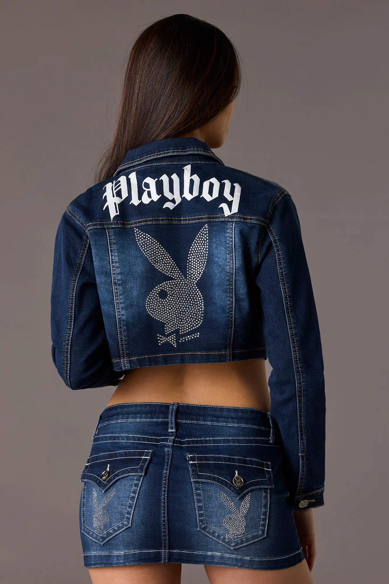 966-playboy-rhinestone-denim-jacket-5.webp Playboy Rhinestone Denim Jacket
