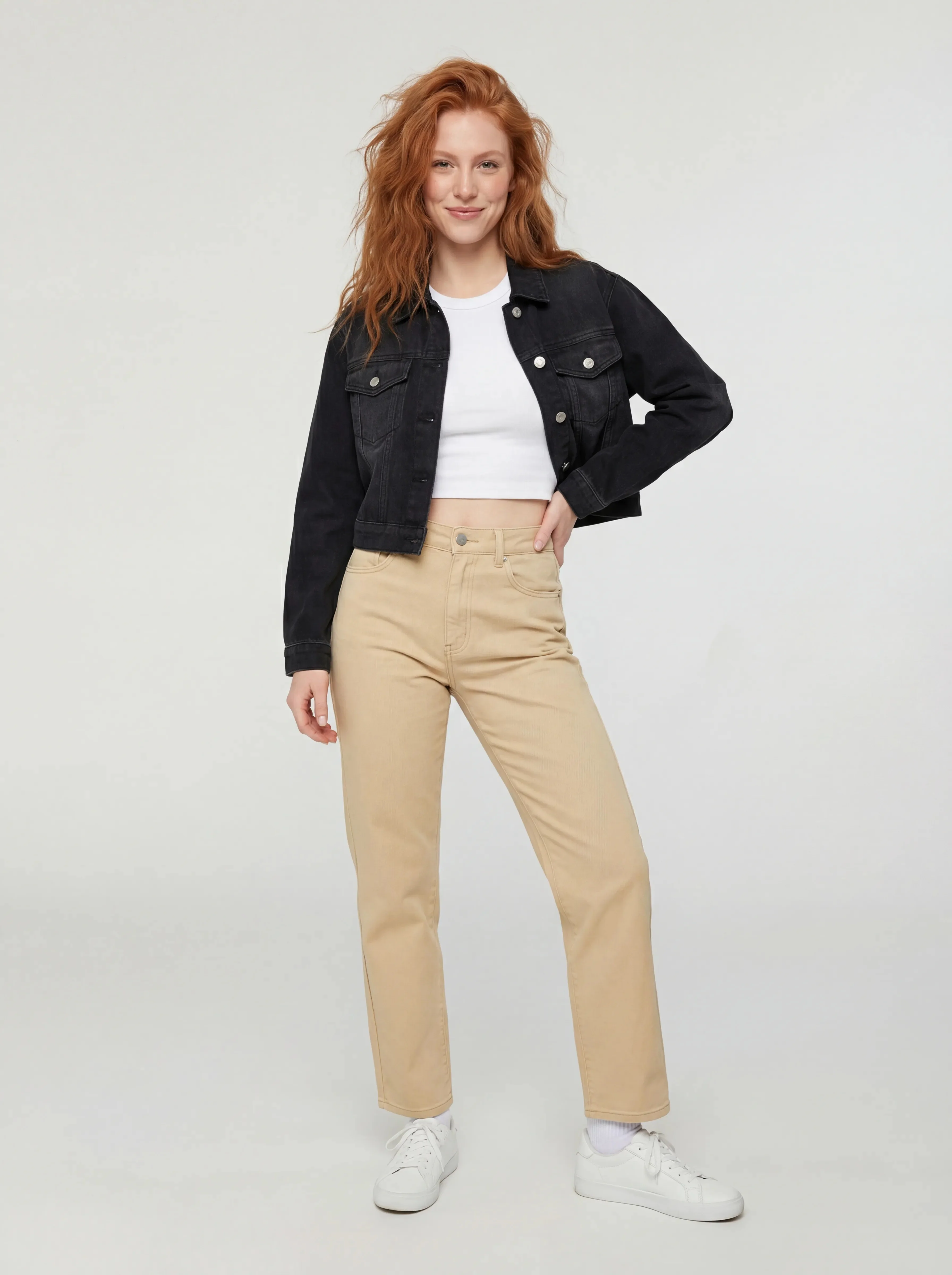 Graphic Denim Jacket