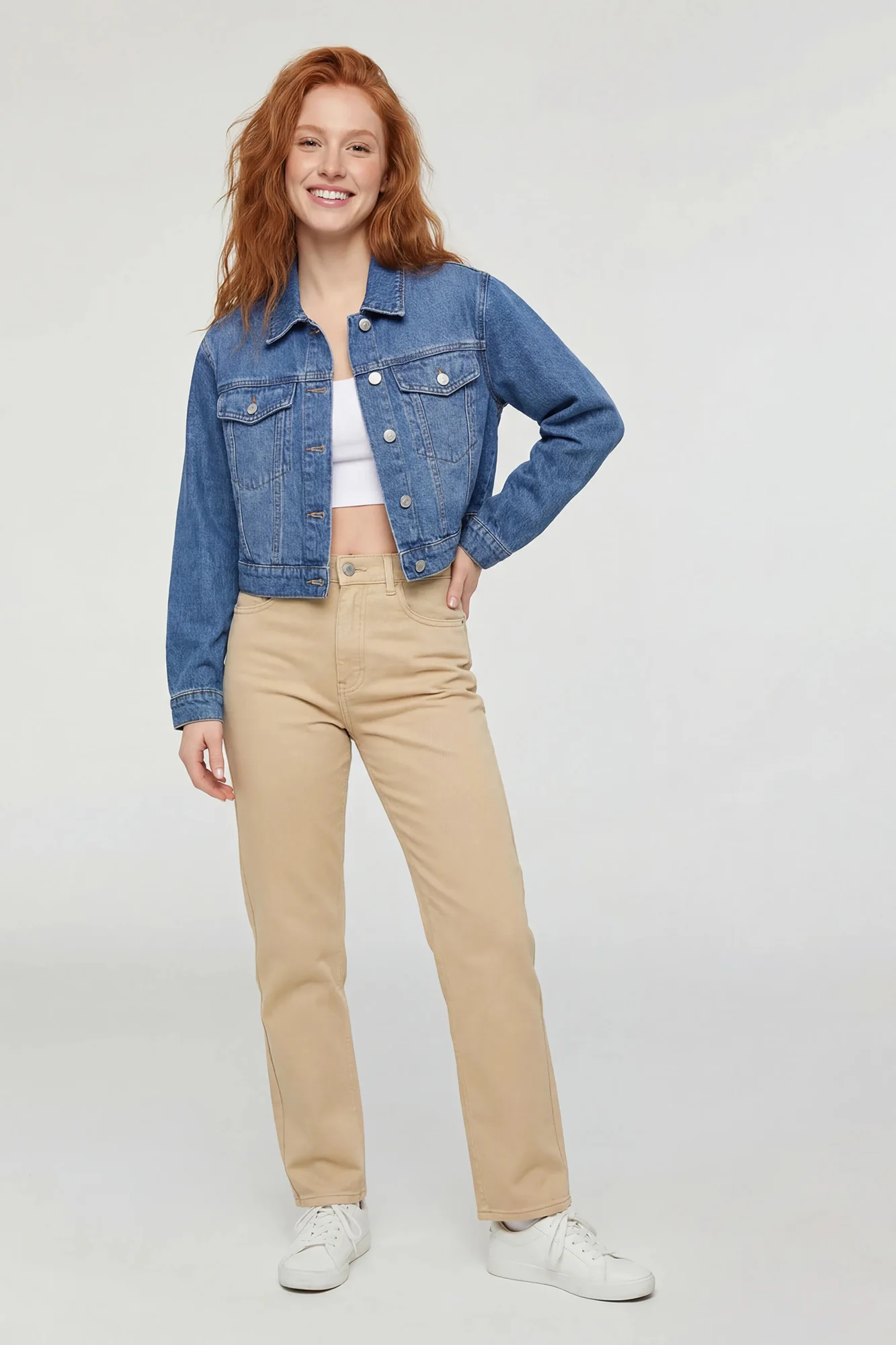 Graphic Denim Jacket